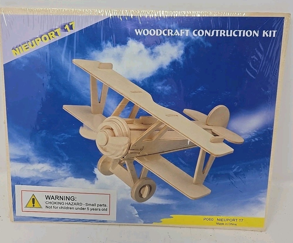 Biplane Wooden Puzzle By Puzzled.Com