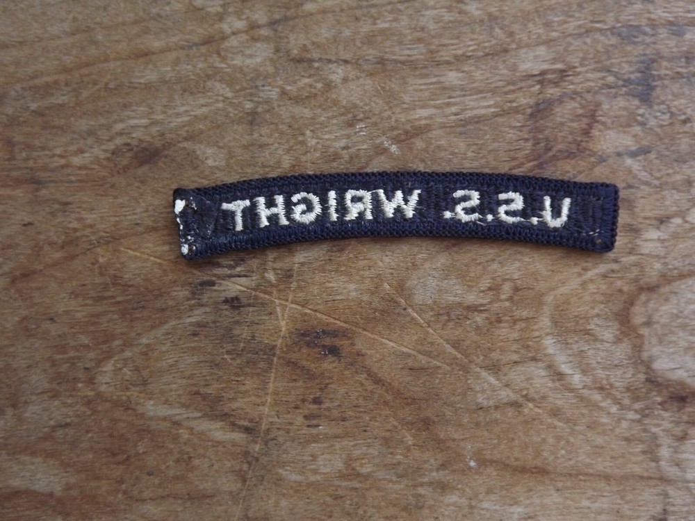 Navy U.S.S. WRIGHT Tab - INV# A4653