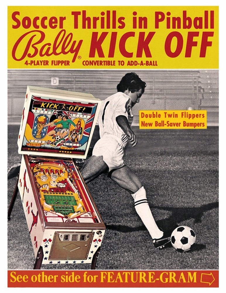1977 Bally Kick Off Pinball Machine Rubber Ring Kit