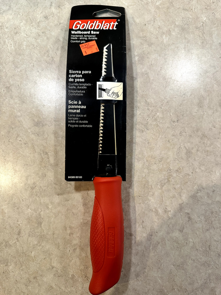 Goldblatt Wallboard Saw Drywall Saw