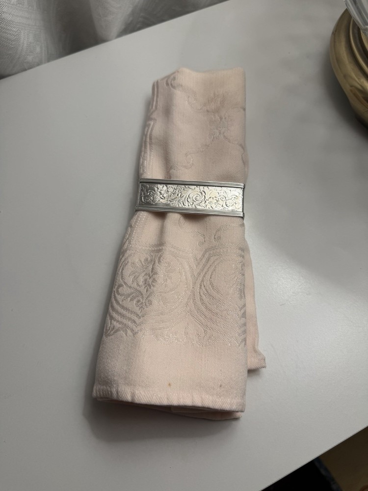 Sterling Silver Rectangular Napkin Ring