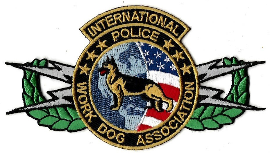 INTERNATIONAL POLICE WORK DOG ASSOCIATION PATCH