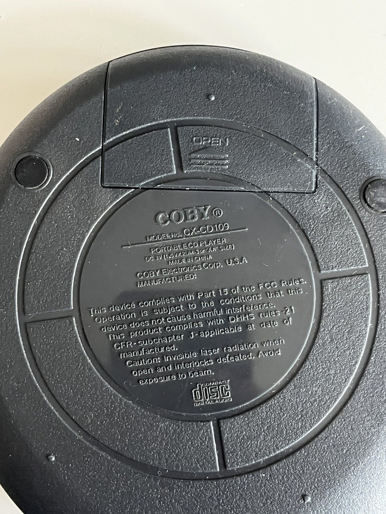 Coby CD Player CX-CD109