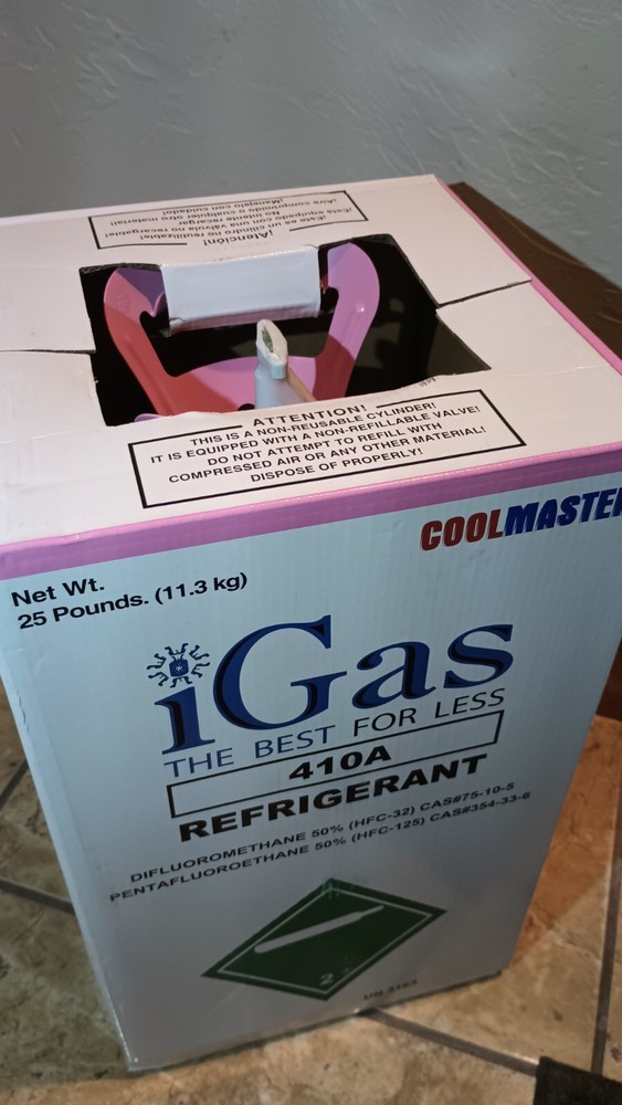 AC Manifold w/ Refrigerant line set 410a compliant