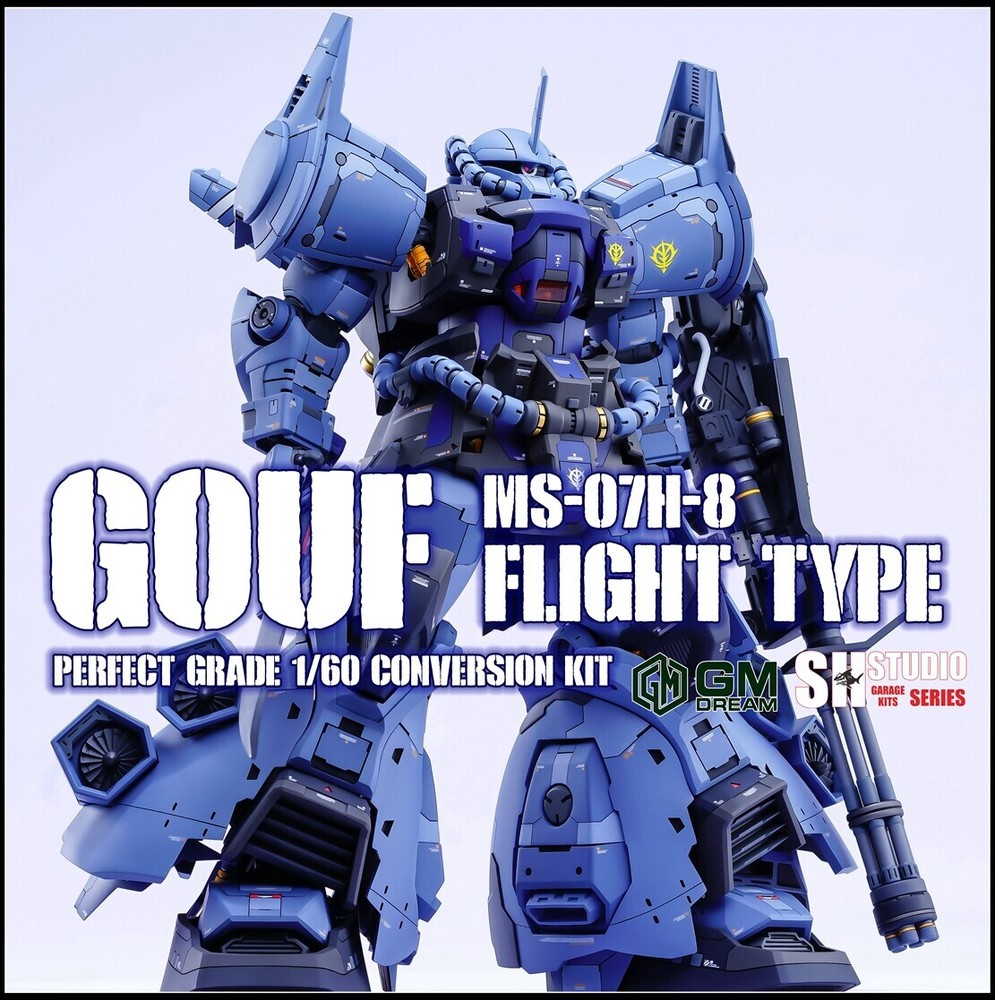 SH STUDIO X GMD 1/60 MS-07H-8 Gouf Flight Type Conversion Kit
