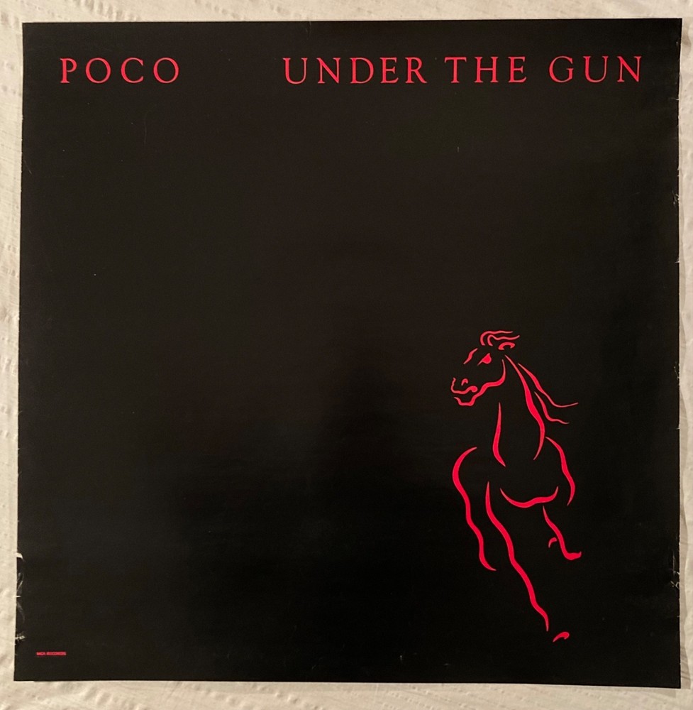Poco 1980 Promo Poster Under The Gun H
