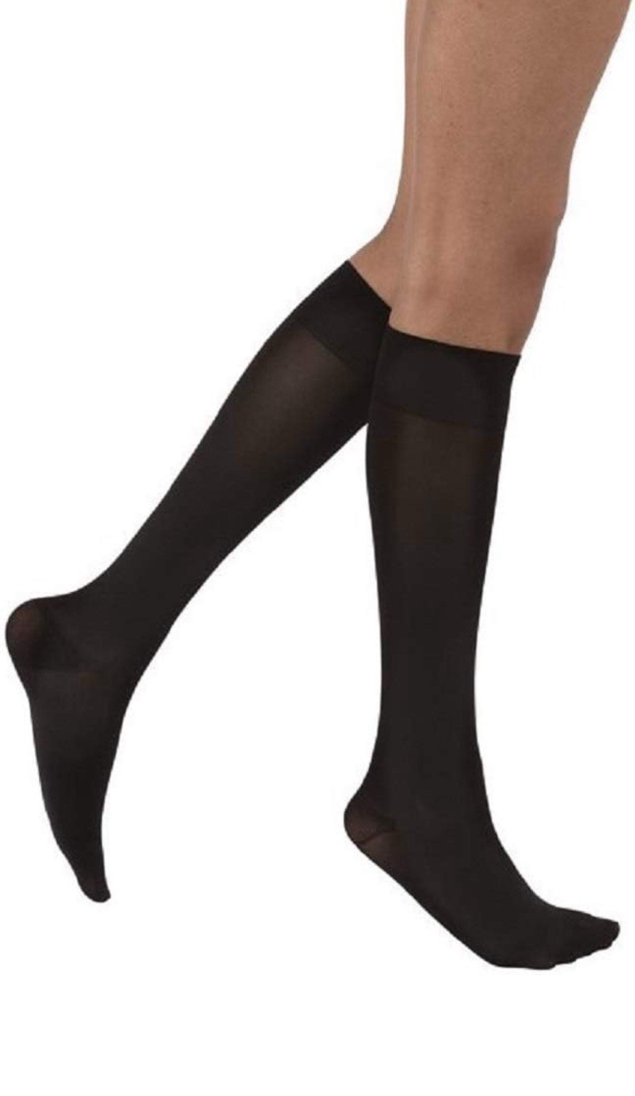 Jobst Opaque Knee High CT 15-20 Classic Black X-Large 115203