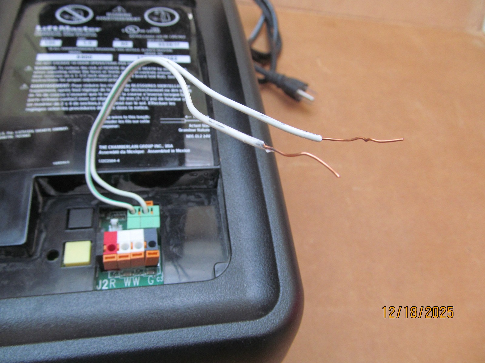 Liftmaster 8500 jackshaft garage door opener main unit only