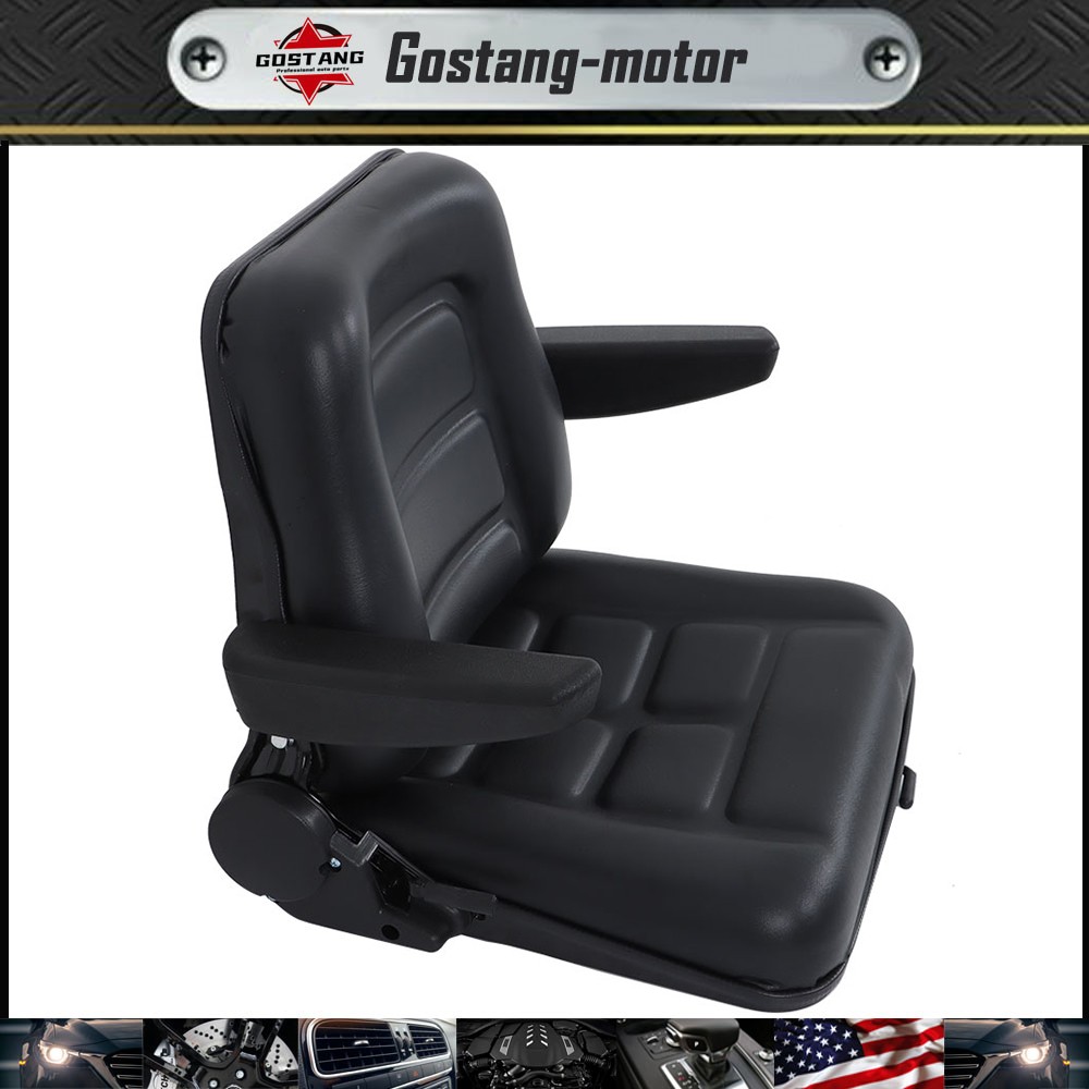Fold Down with Adjustable Back and Slide & Armrest Seat For Universal Forklift
