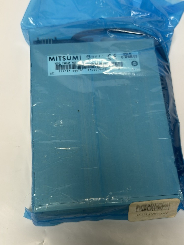 Mitsumi #FA404M Internal Floppy Drive and Card Reader Computer Components White