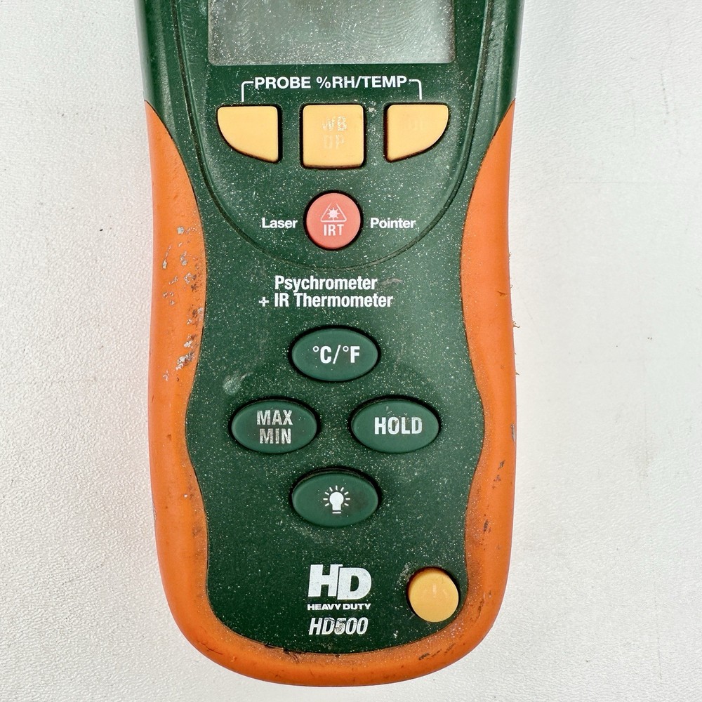 EXTECH HD500〽️ | PSYCHROMETER & IR THERMOMETER | HUMIDITY METER | TESTED✨