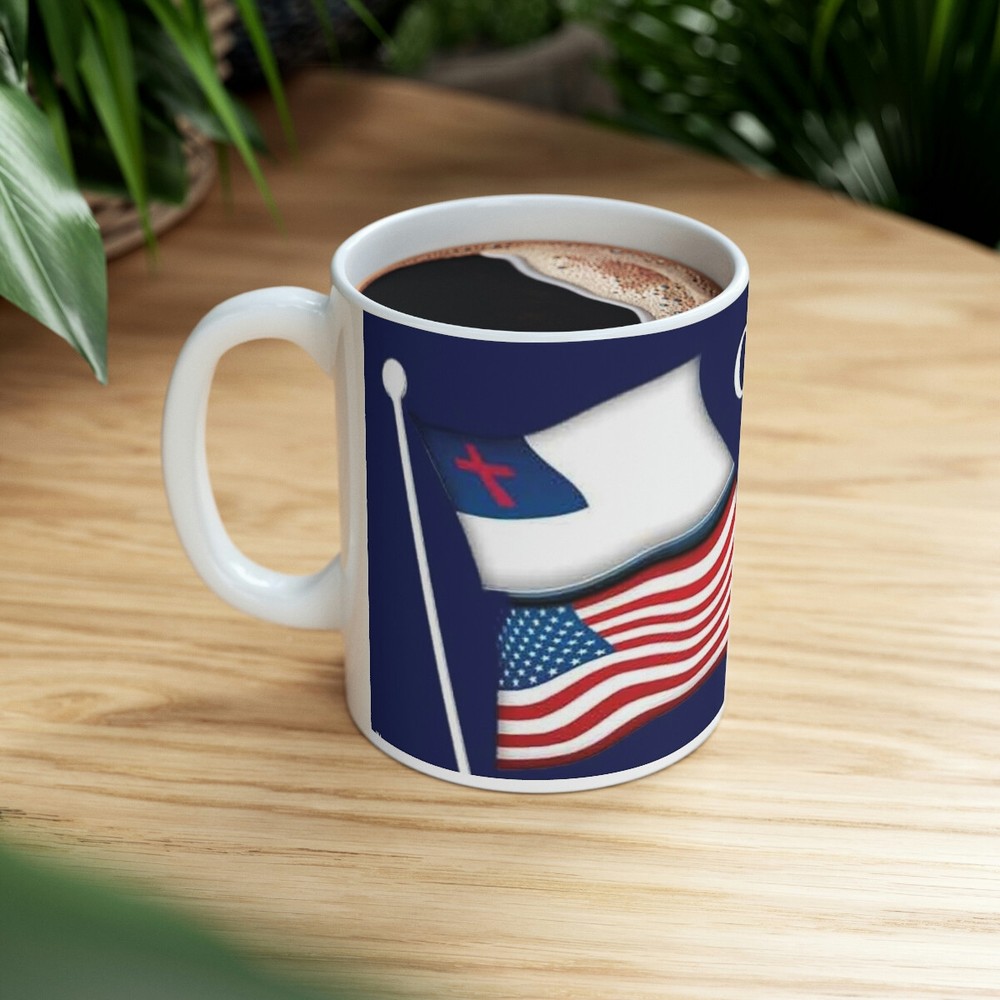 One Nation Under God Ceramic Mug 11oz