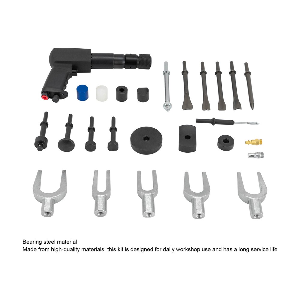 Professional Air Hammer Multi-functional Pneumatic Hammer W/ Tool Plus Kit Set