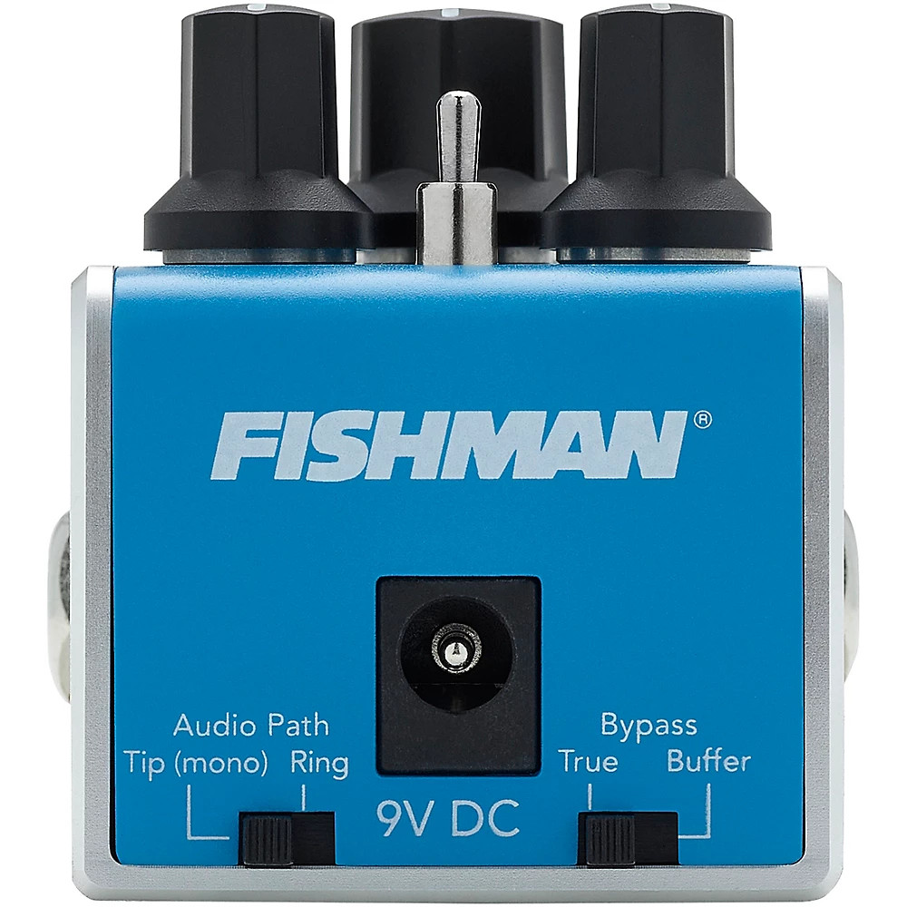 Fishman AFX EchoBack Mini Delay Effects Pedal Light Blue