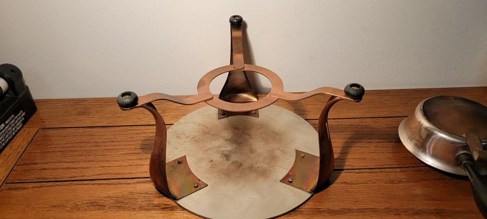 VINTAGE CHAFING /WARMING/TRAY/STAND/BURNER WARMING STAND