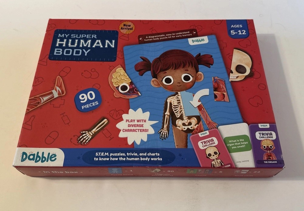 My Super Human Body STEM Learning System by Dabble - 2023 Edition - Complete!