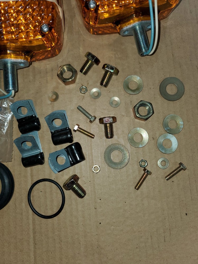 Square Light Kit Amber Lens