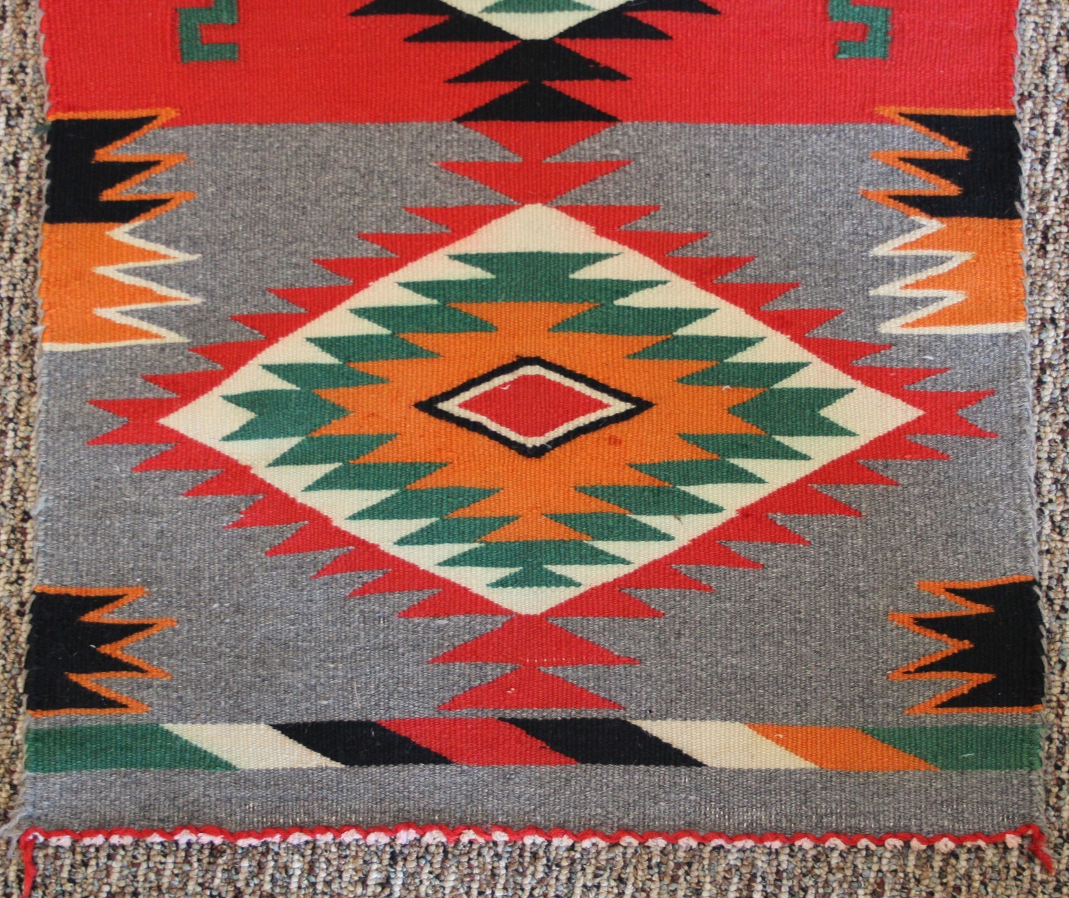 Vintage Navajo "Germantown" Throw