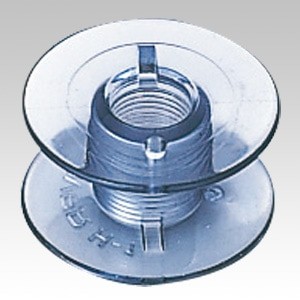 Clover Plastic Bobbins for Horizontal Hook (Thick) 6pcs 37-015