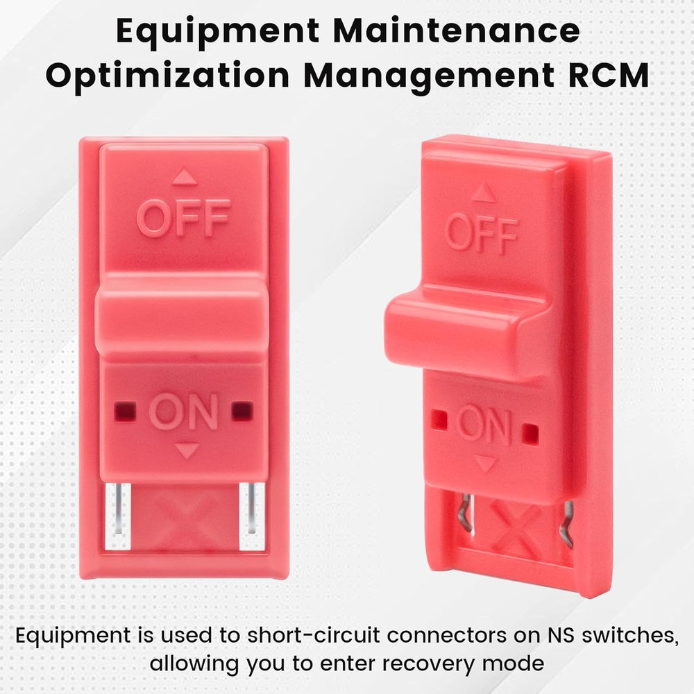 4 Pcs RCM Jig, RCM Jig Tool for Switch, RCM Loader Clips Short Circuit Tool Comp