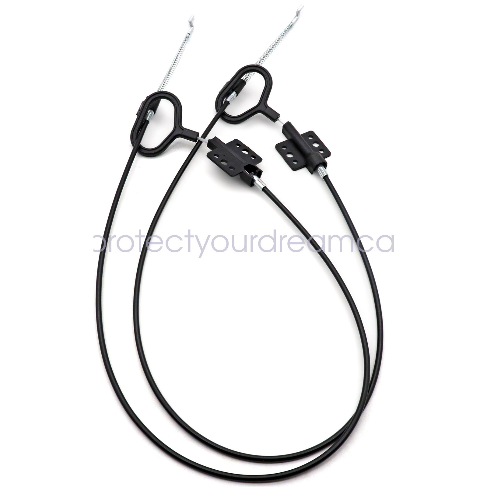 2pcs Sofa Recliner Cables Recliner Release Pull Cables D-Ring Handle Replacement
