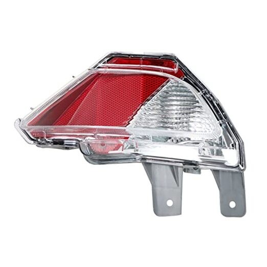 Bumper Tail Light Rear Reflector Assembly Replacement for Rav4 Passenger Side
