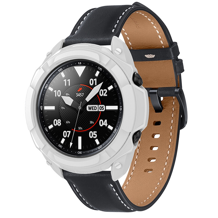 For Samsung Galaxy Watch3 Armor Protective Case Scale Ring Protective Cover