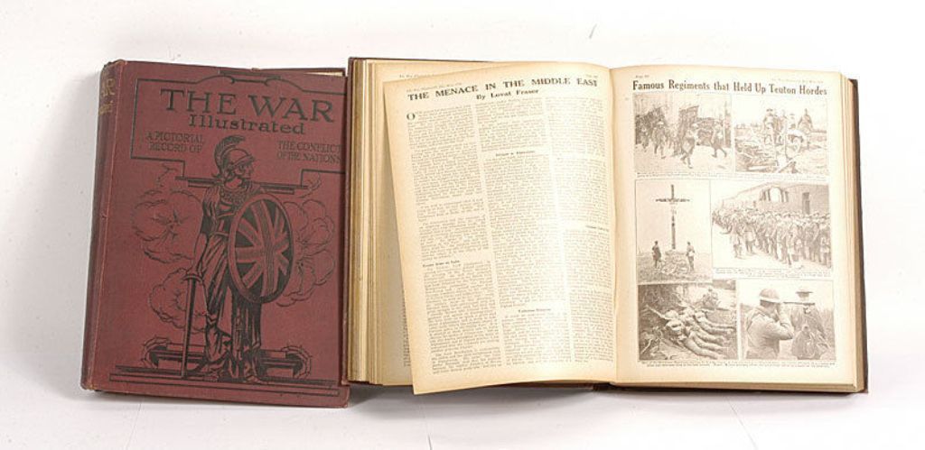 WAR ILLUSTRATED ALBUM DELUXE - ALL 10 VOLS ON DVD - WORLD WAR 1 WW1 HISTORY BOOK