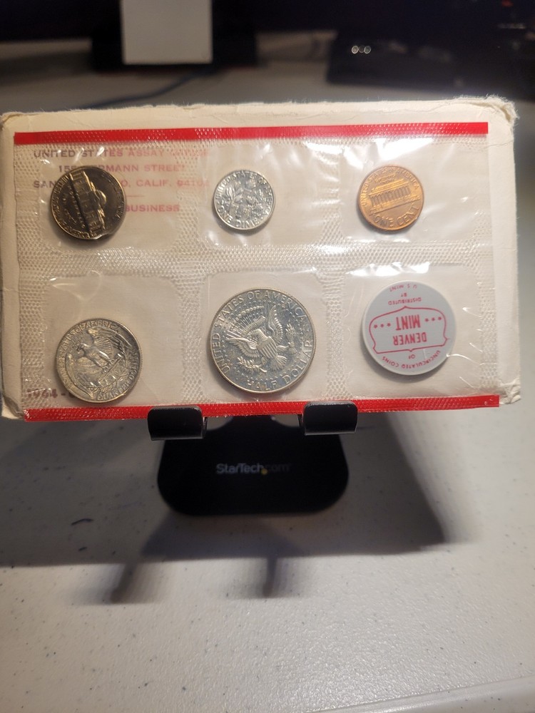1964-P&D US Mint Uncirculated Set
