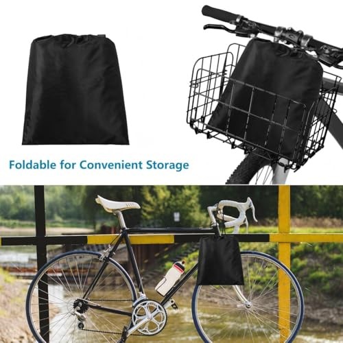 Heavy Duty Bike Cover for 1, 2 Bikes, Waterproof Bicycle Cover with Lock