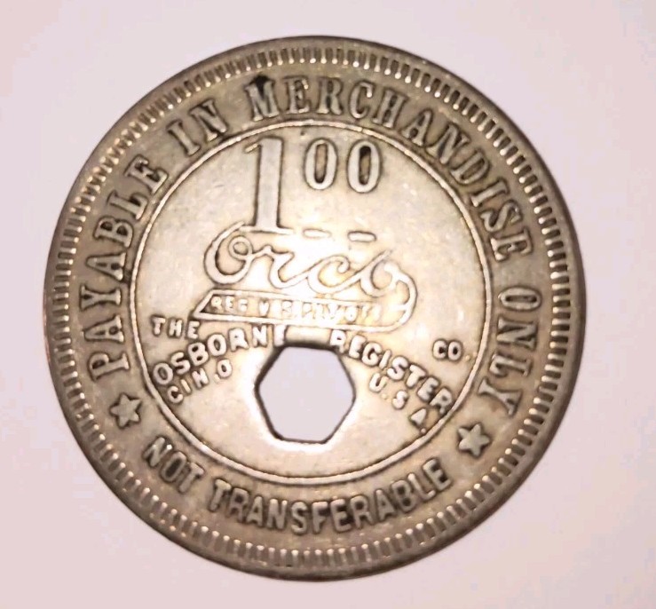 Vintage Wva Coal Script Tokens / Coins Money