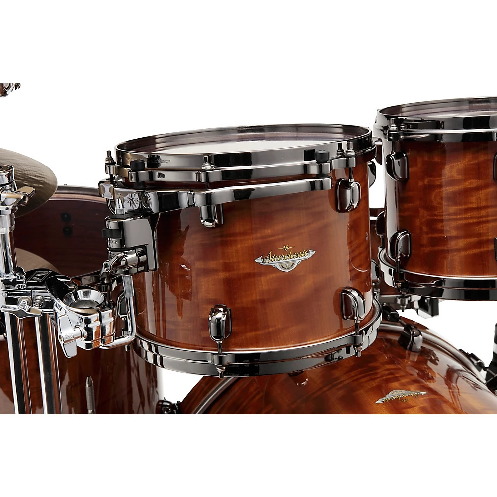 TAMA Starclassic Bubinga 5-Piece Drum Shell Pack - Gloss African Cherry