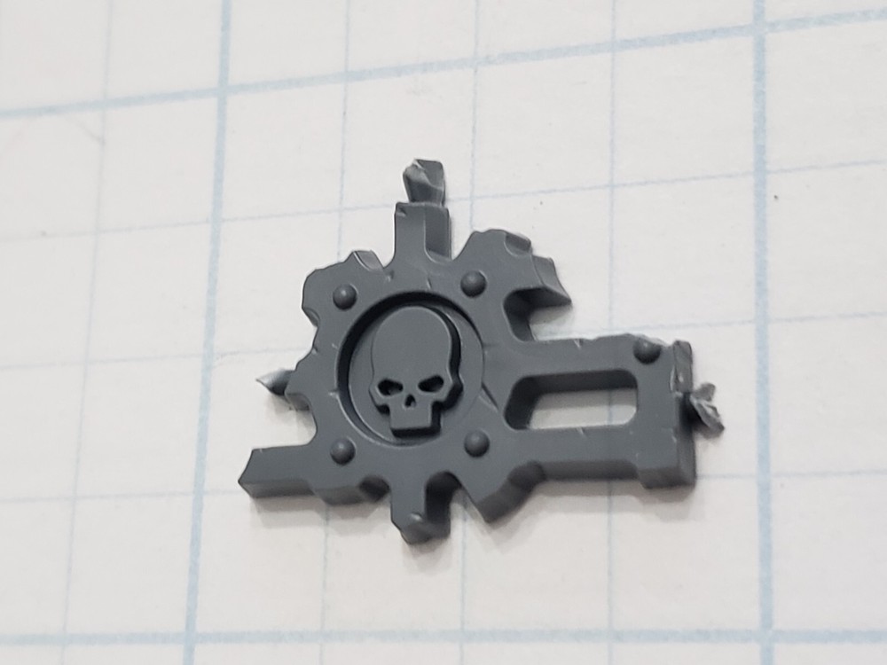 Warhammer 40k Boarding Action Bits Void War Base Terrain Skull Deck Piece #06