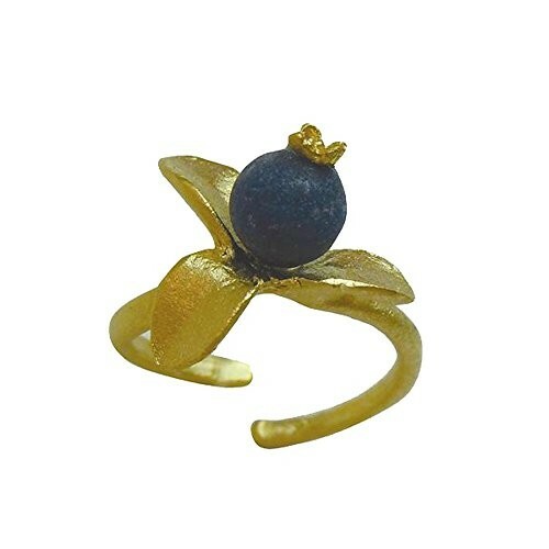 MICHAEL MICHAUD Blueberry Adjustable Ring by Michael Michaud #8422