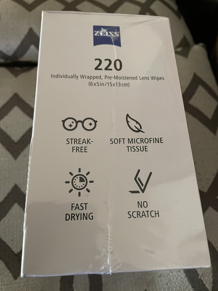 ZEISS Lens Wipes, 220 ct.