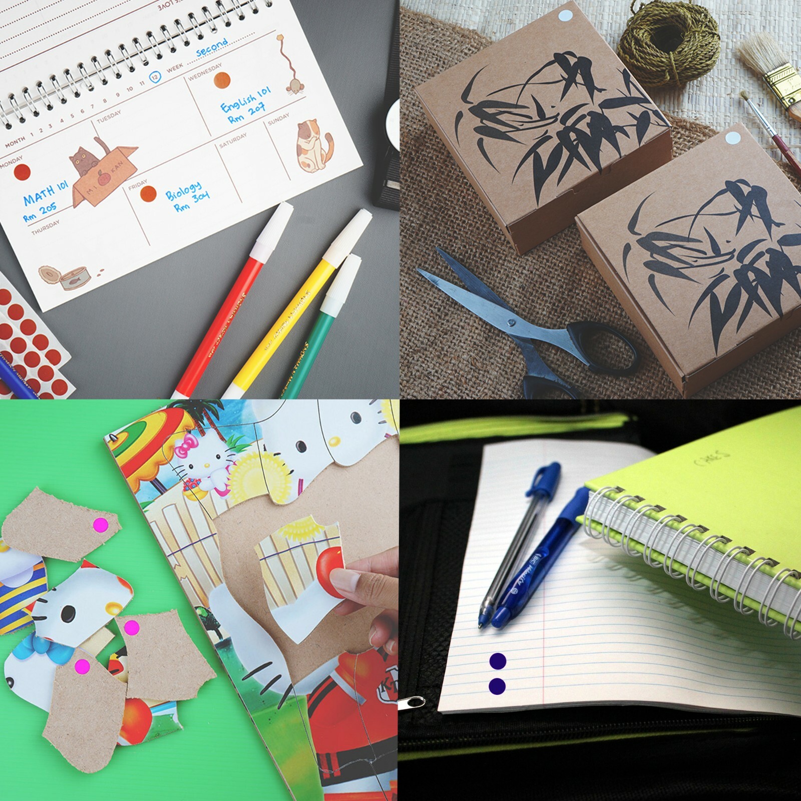 10mm Small Round Dots Color Coded Stickers 3/8 Labels 0.375 Inch Circle