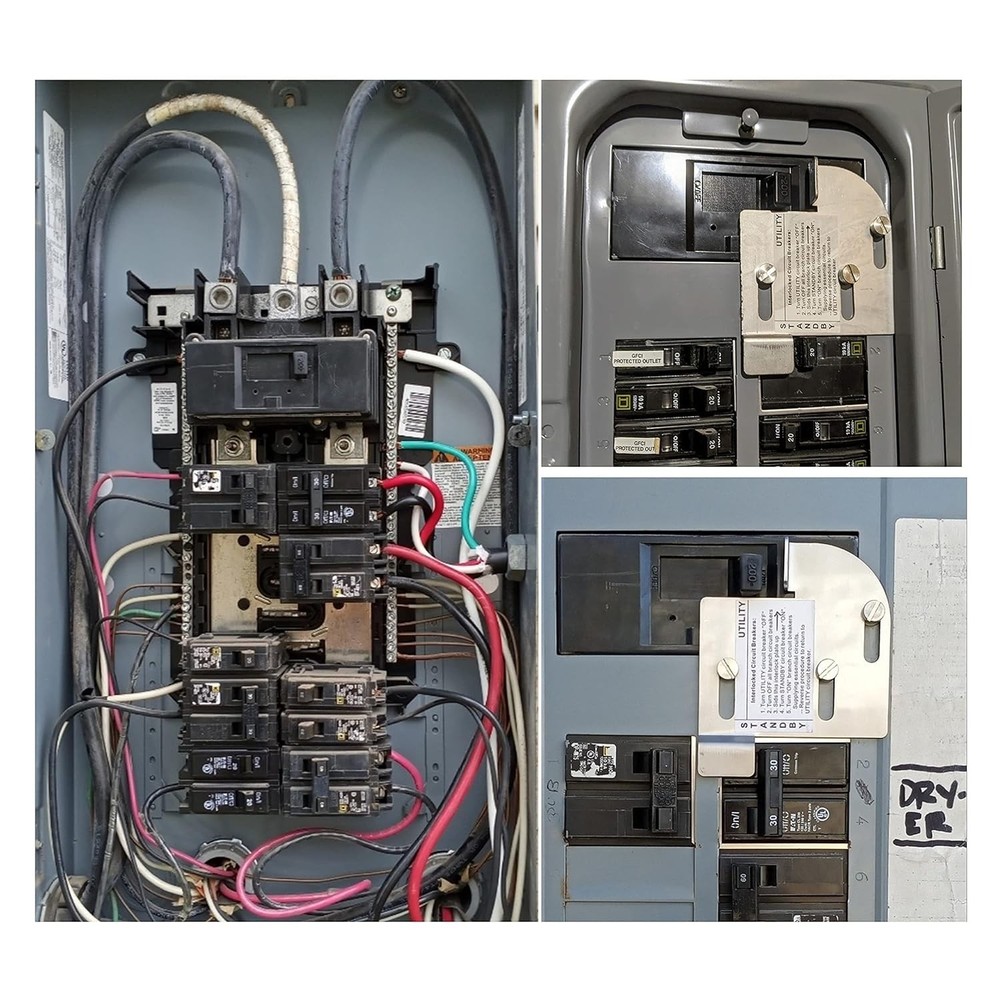 Homeline Generator Interlock Kit for 150A-225A Load Centers