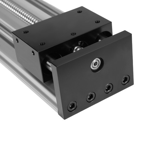 250mm Manual Sliding Table Linear Rail Guide with Dual Optical Axis Design