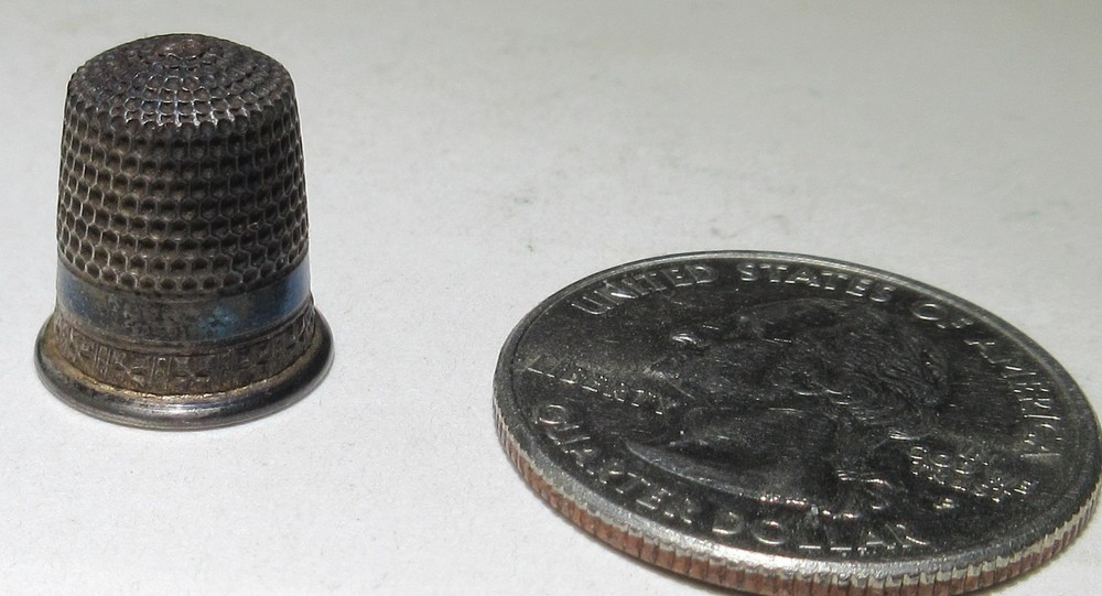 Vintage childs sterling silver tumble 1