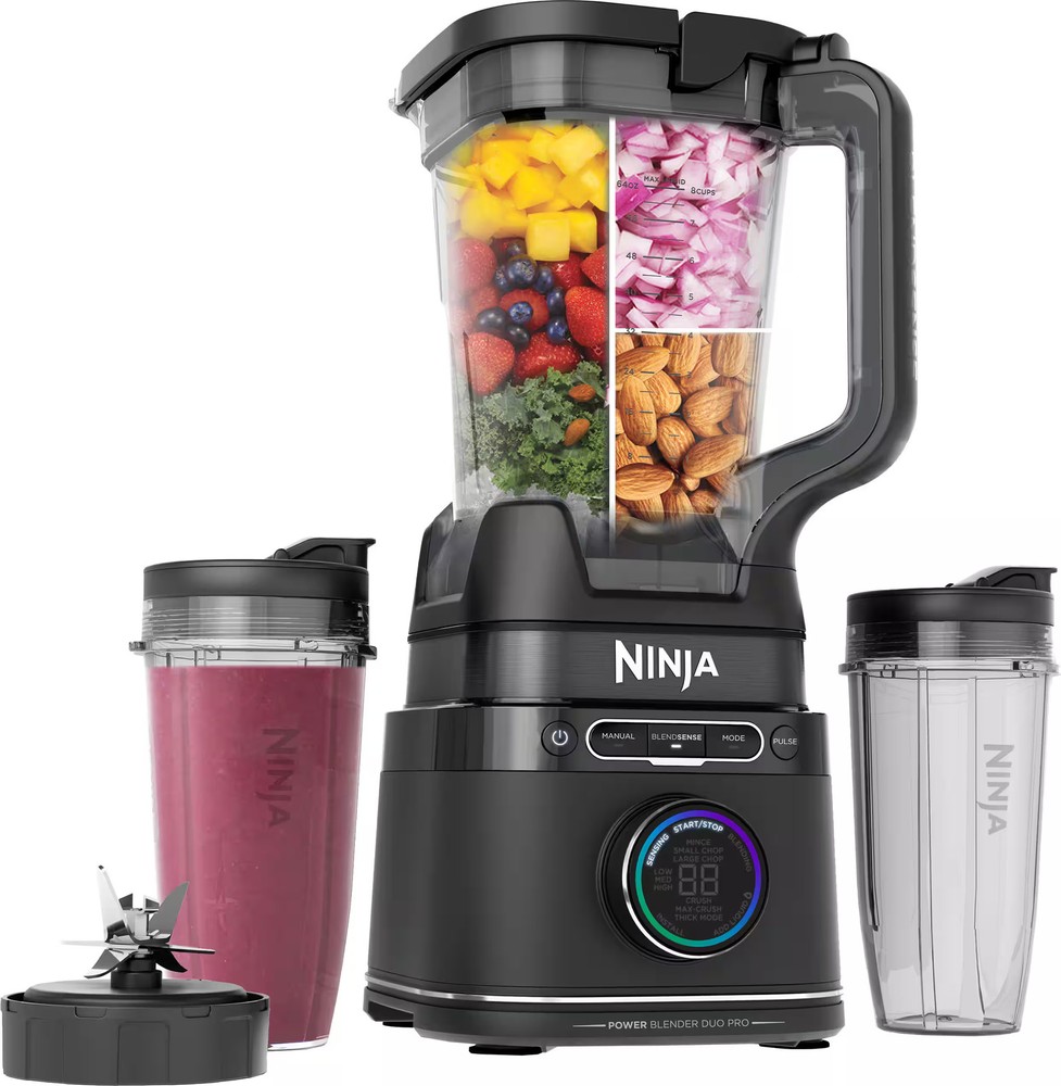 Ninja - Detect Power Blender Pro + Personal Single-Serve, BlendSense Technolo...