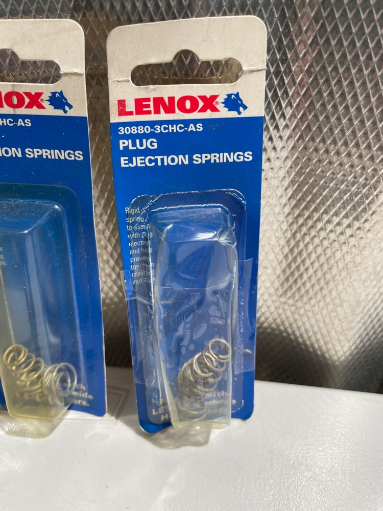 3 Packs Lenox Replacement Plug Ejection Spring Carbide Hole Cutter 30880-3CHC-AS