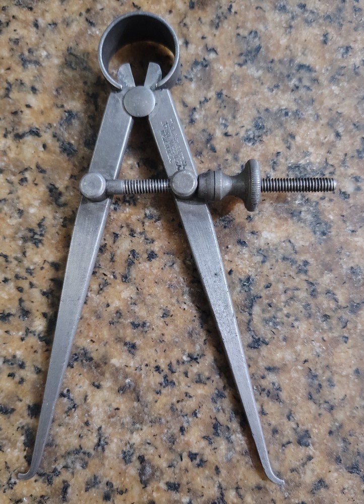 🗽VINTAGE STARRETT ID 4" CALIPER