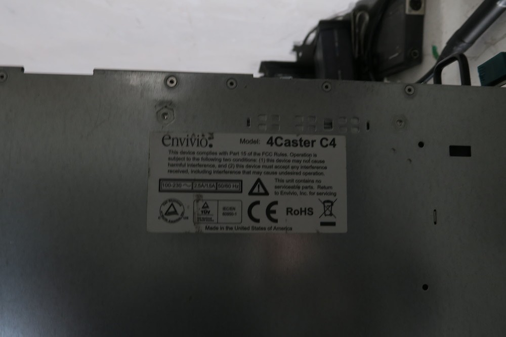 4caster c4 envivio encoder with 3screen IP encoders