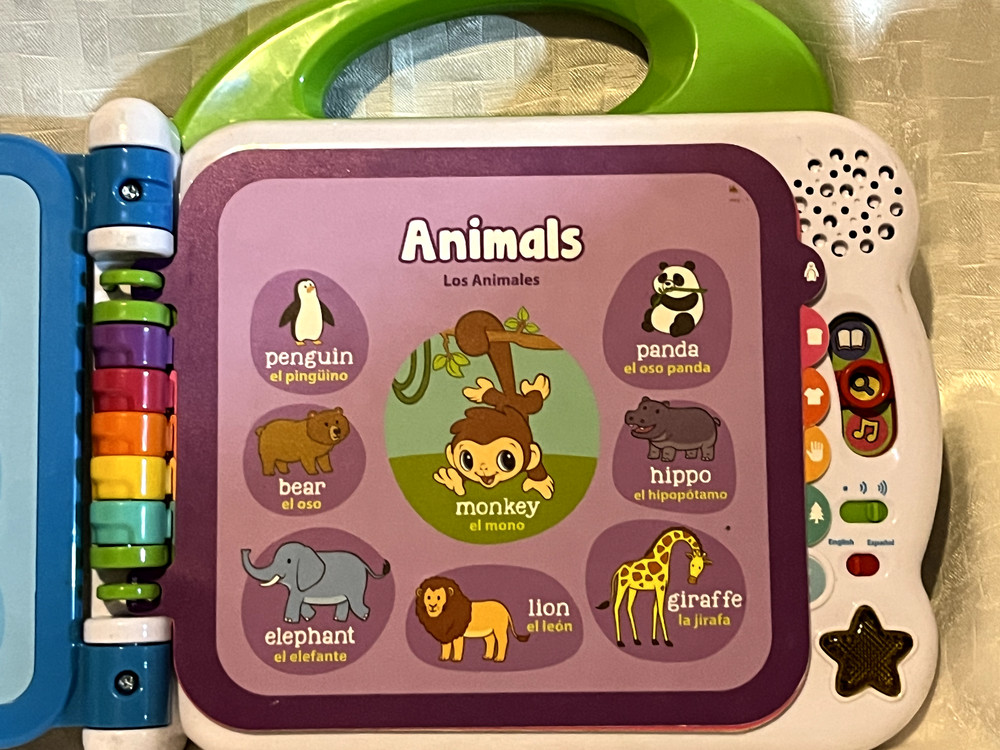 LeapFrog Learning Friends 100 Words Book Language Development Interactive Book