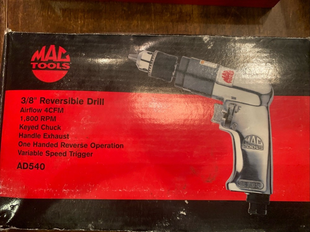Mac Tools 3/8” Reversible Drill