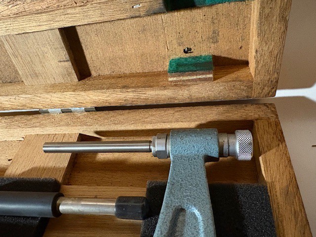 Mitutoyo No. 104-152 12-16" Outside Micrometer 0.0001 JAPAN