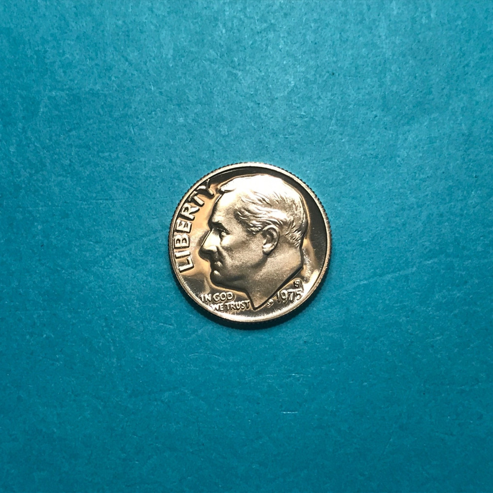 1975 S  Roosevelt  Proof Dime     FREE SHIP