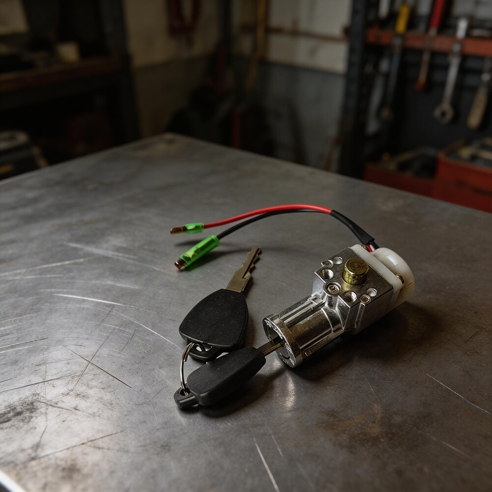 Robust Ebike Battery Compartment Lock with Dual Locking System 10x10x5cm