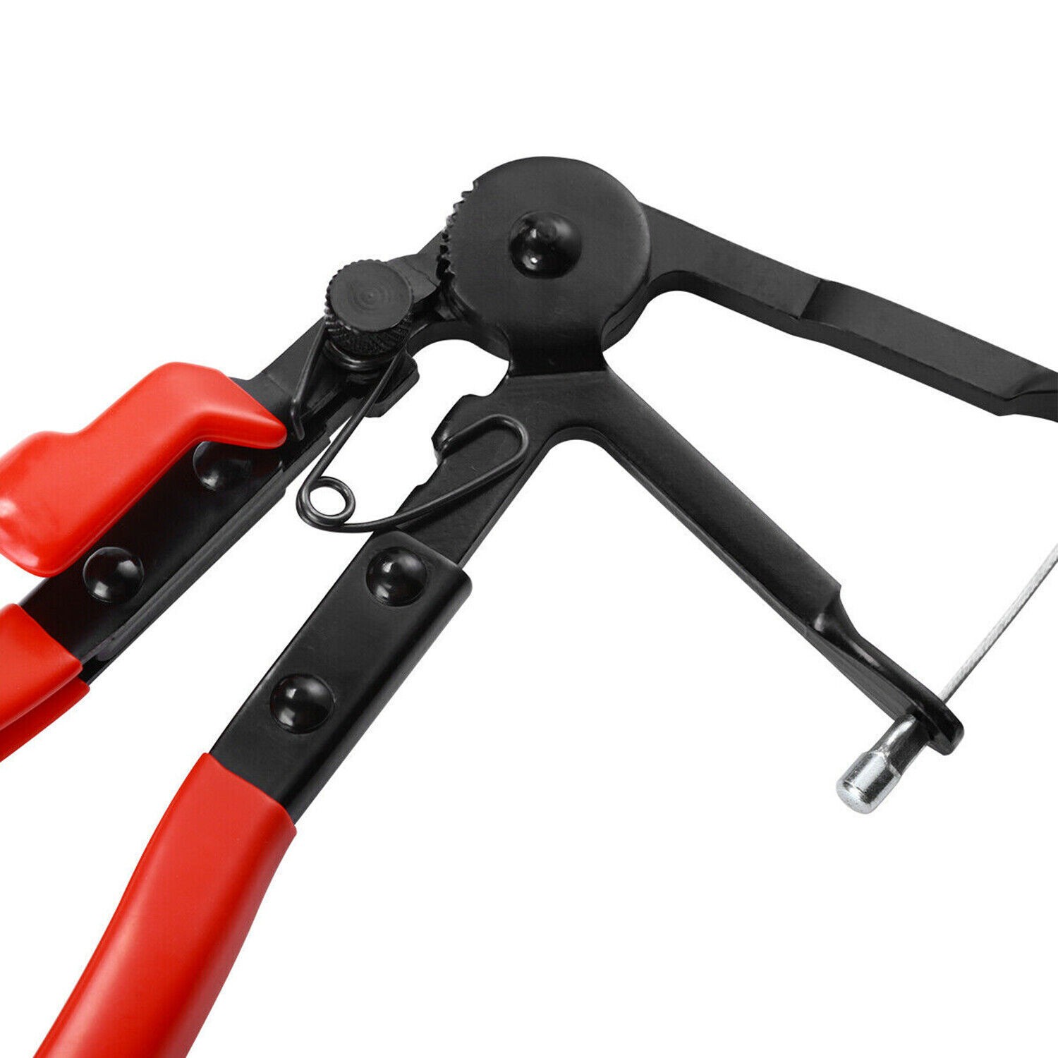 2FT For Fuel Oil Water Hose Auto Tool Flexible Wire Long Reach Hose Clamp Pliers