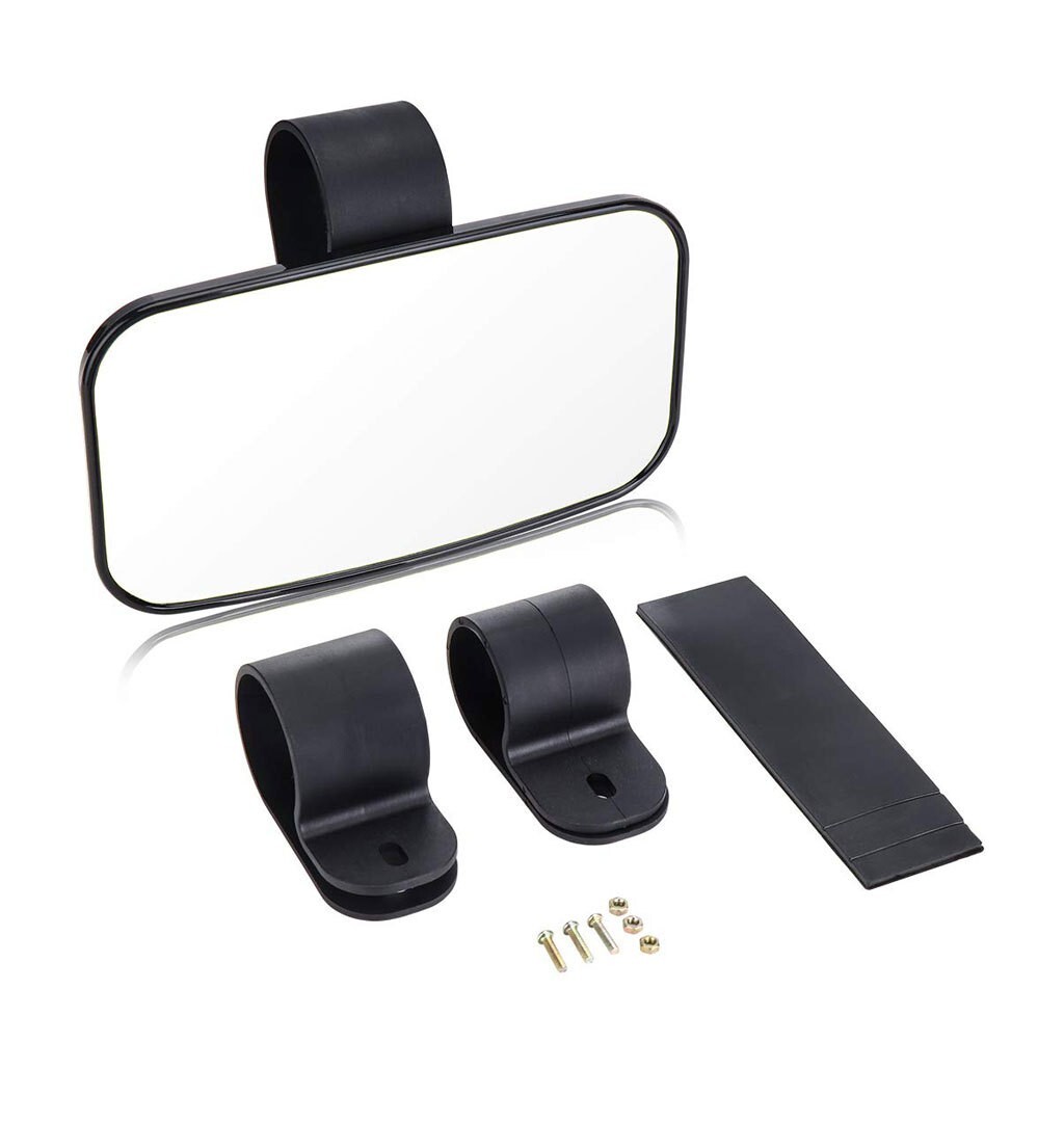 UTV Rear View Center Mirror for 1.5"-2" Polaris RZR Honda Talon Yamaha Kawasaki